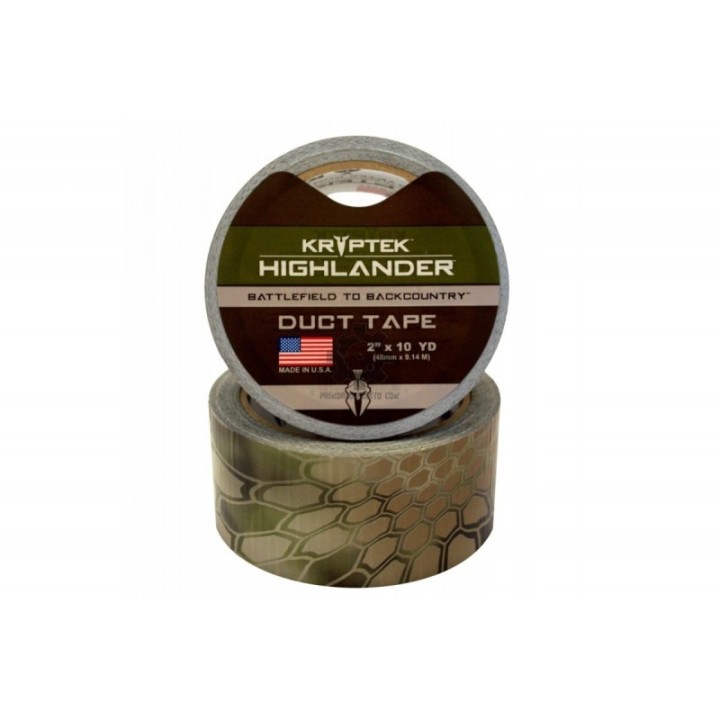 KRYPTEC Duct Tape 2 Inches x 20 yd Highlander