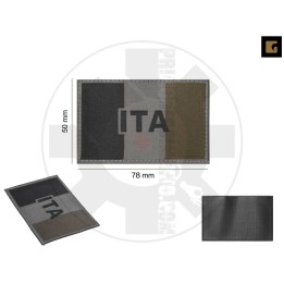 ITALY FLAG PATCH Low Vis