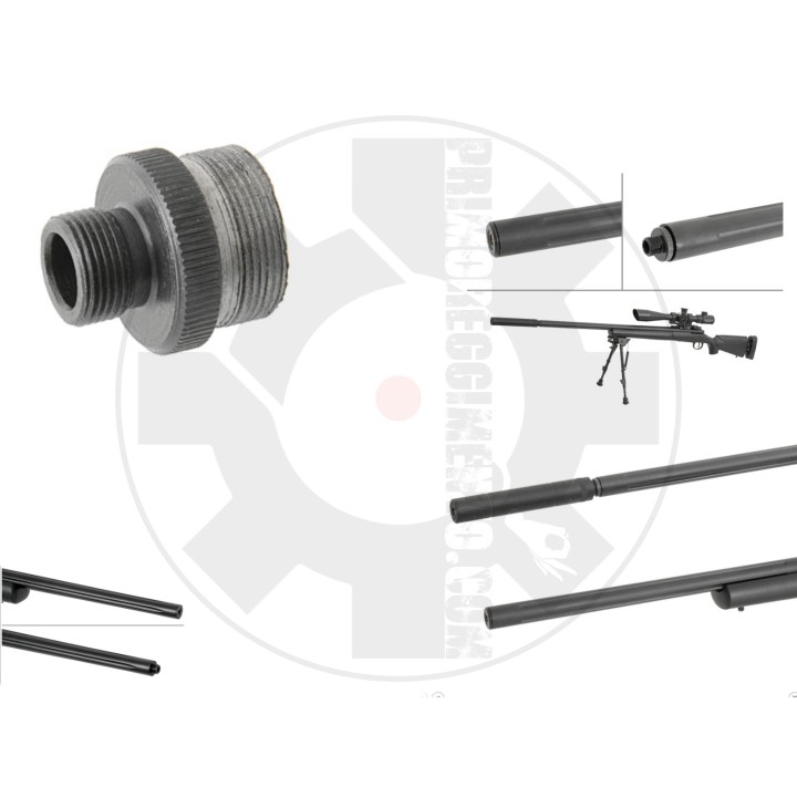 Silencer adapter for M24