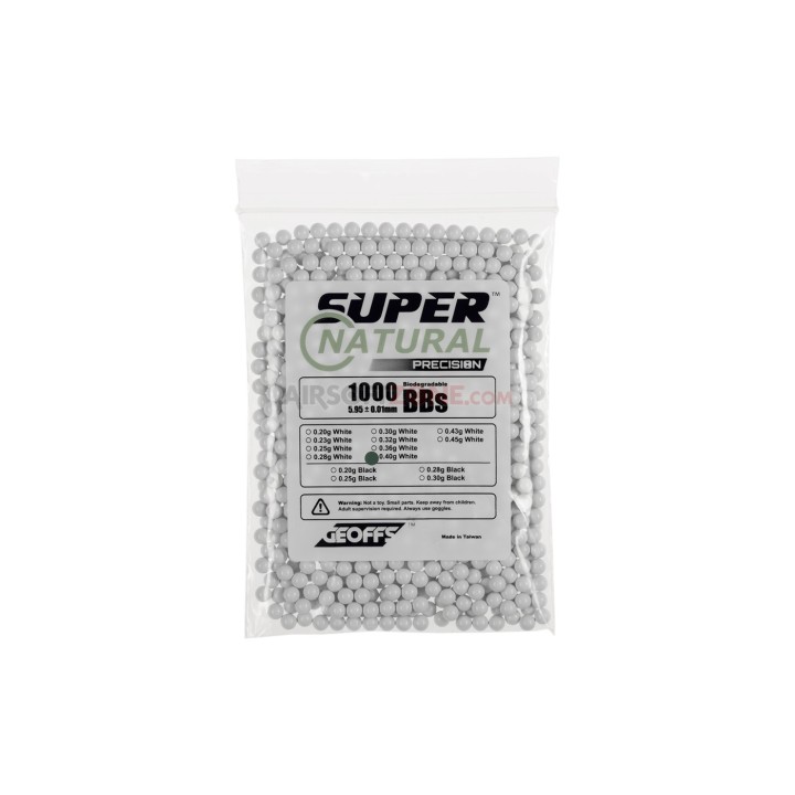 0.40g BIO Bianco Geoffs