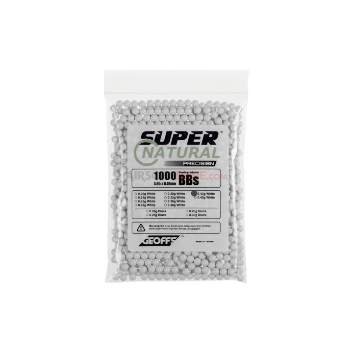 0.43g BIO Bianco Geoffs