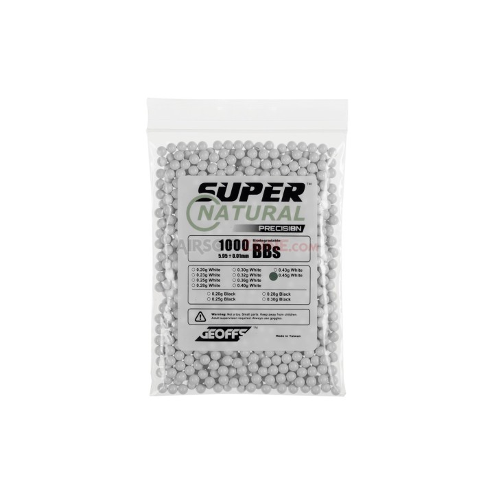 0.45g BIO Bianco Geoffs