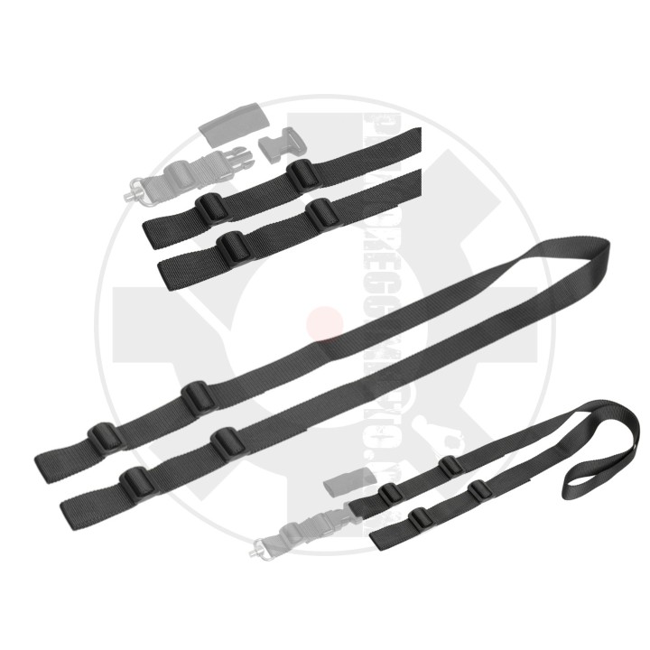 2 Point sling - Black
