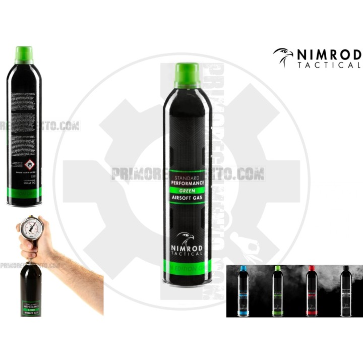 Standard Performance Green Gas 10 bar- 500ml - Nimrod