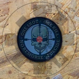 One shot - One kill - grey - Patch