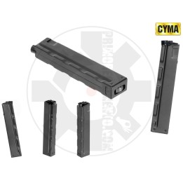 OLD SCHOOL 200RD HI-CAP MAGAZINE MP5 SERIES - BLACK