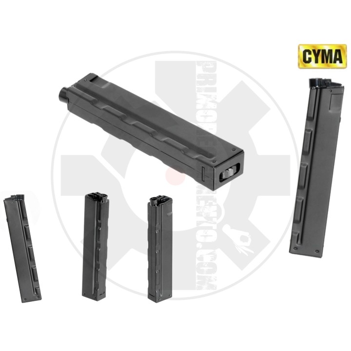 OLD SCHOOL 200RD HI-CAP MAGAZINE MP5 SERIES - BLACK