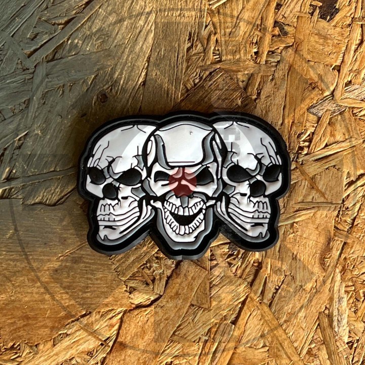 Three skulls - patch