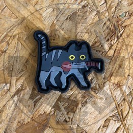 Knife Cat Small dual grey - patch