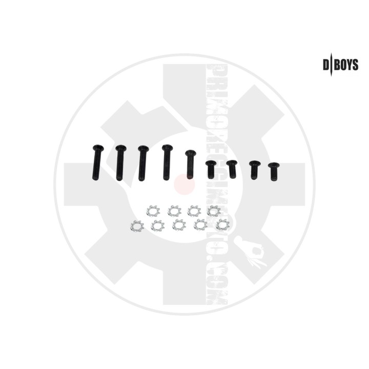 Screw set for QD V2 Gearbox