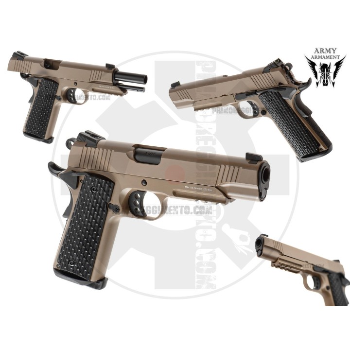 M1911 Tactical Full Metal GBB - Desert