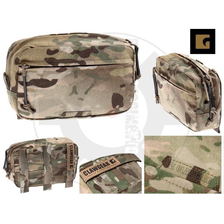 MEDIUM HORIZONTAL UTILITY POUCH ZIPPED CORE Multicam