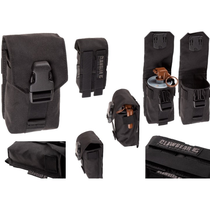 SMOKE GRENADE POUCH CORE Black