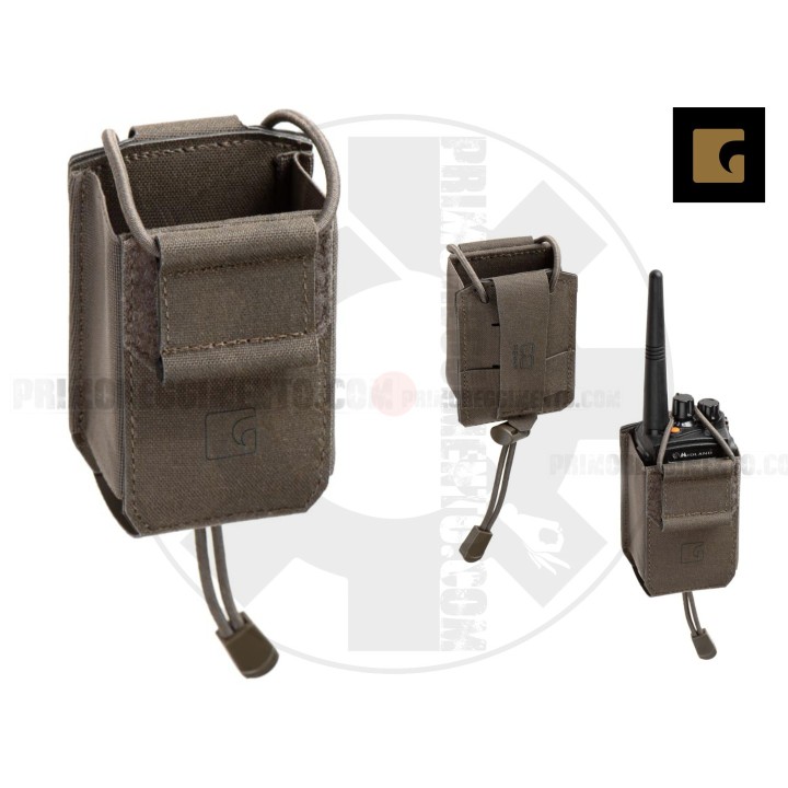 SMALL RADIO POUCH Laser Cut RAL7013