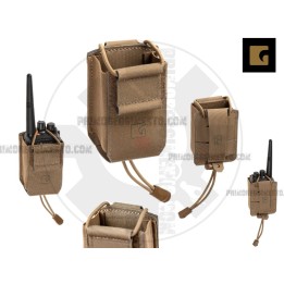 SMALL RADIO POUCH Laser Cut Coyote