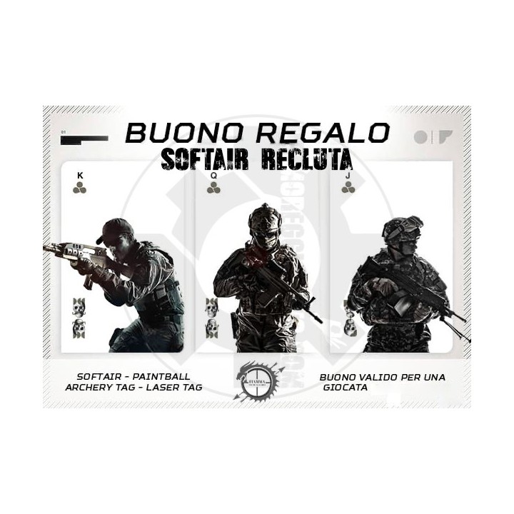 Buono regalo "Softair Recluta" by Fiamma Tactical Games
