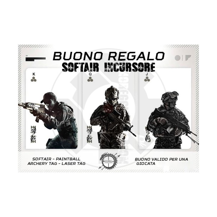 Buono regalo "Softair Incursore" by Fiamma Tactical Games