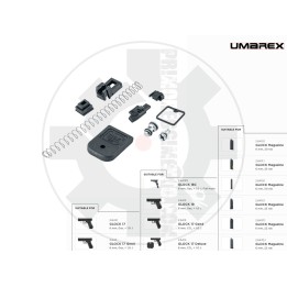UMAREX SERVICE KIT CARICATORE SOFTAIR GLOCK GAS/CO2