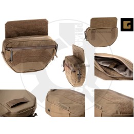 Drop Down Velcro Utility Pouch Coyote