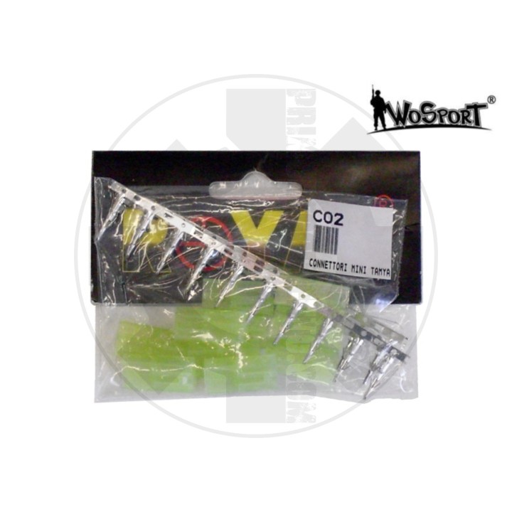 WOSPORT 10 CONNETTORI MINI TAMIYA Femmina (C02)