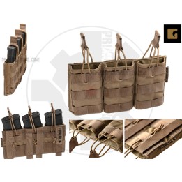 5.56mm Open Triple Mag Pouch Core Coyote