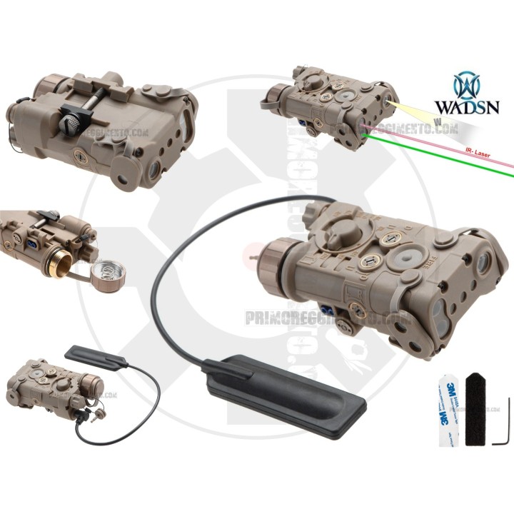 L-3 NGAL Illuminator / laser module Green + IR - Dark Earth