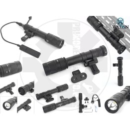 TORCIA con strobo LED 300 LUMEN NERO