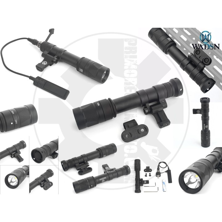 TORCIA con strobo LED 300 LUMEN NERO