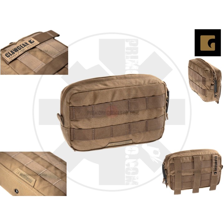 Medium Horizontal Utility Pouch Core-  Coyote