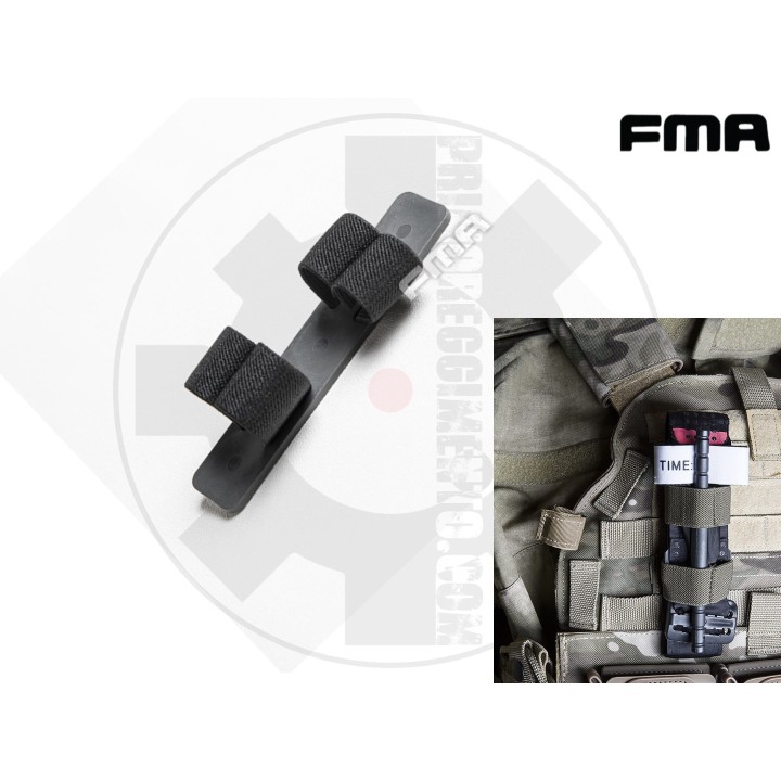 Tourniquet Holder Strap Black - FMA
