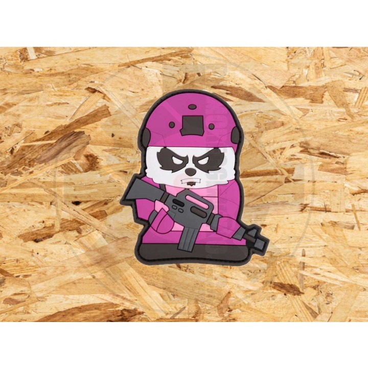 Tactical panda patch Pink