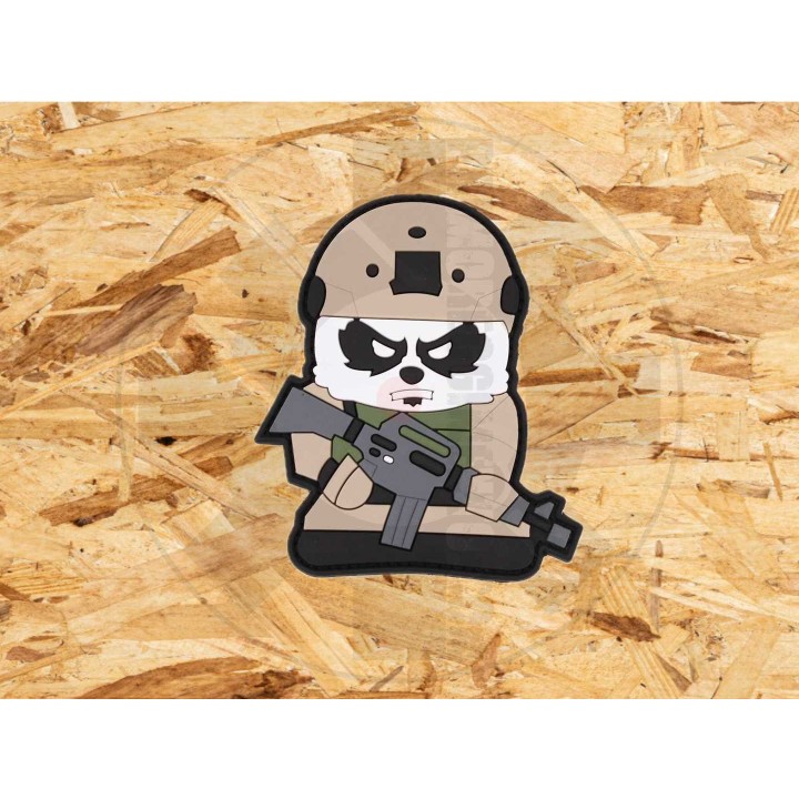 Tactical panda patch Tan