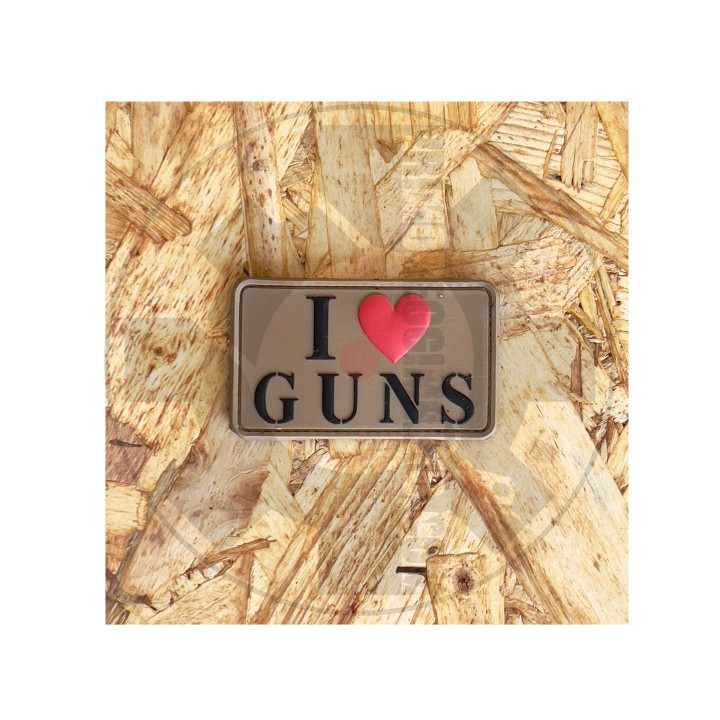 I Love Guns - patch