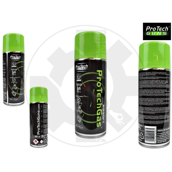 PROTECH GAS 400ML/520ML