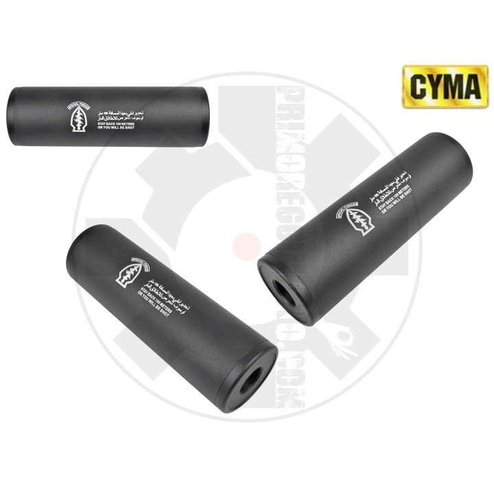 SILENZIATORE 110MM X 35MM TIPO D Special Forces
