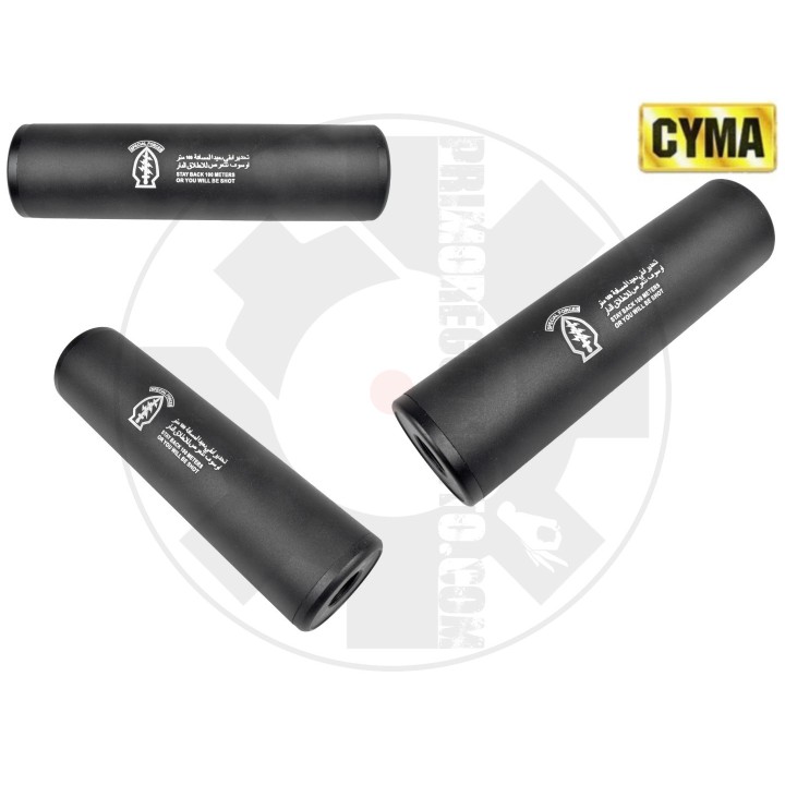 SILENZIATORE 130MM X 35MM TIPO D Special Forces