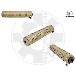 Silenziatore KAC Dark Earth sgancio rapido con spegnifiamma incluso