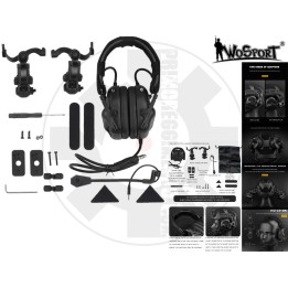 KIT Gen 5 Noise Reduction&Sound Pickup Headset (With adapter)