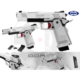 Hi-Capa DOR Gas Blowback Pistol WHITE