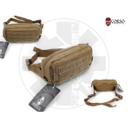 Tactical fanny pack with molle - COYOTE