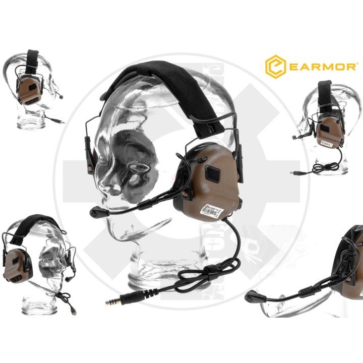 M32X Plus Cuffia Tattica con Microfono - CB