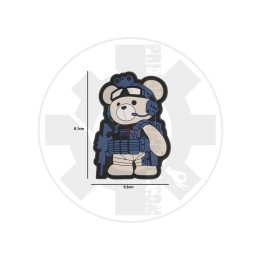 Tactical teddy Grey - patch
