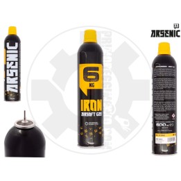 Iron Gas 6 bar 86 psi - 600mlcon Silicone - Arsenic