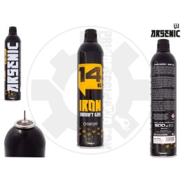 Iron Gas 14 bar 203 psi - 600mlsenza Silicone - Arsenic