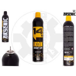 Iron Gas 14 bar 203 psi - 600mlcon Silicone - Arsenic