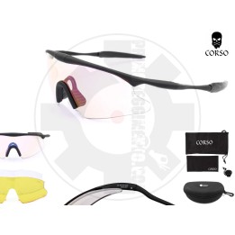 Anchor Rainbow 3 lenti Black - EN166:2002 & ANSI Z87+