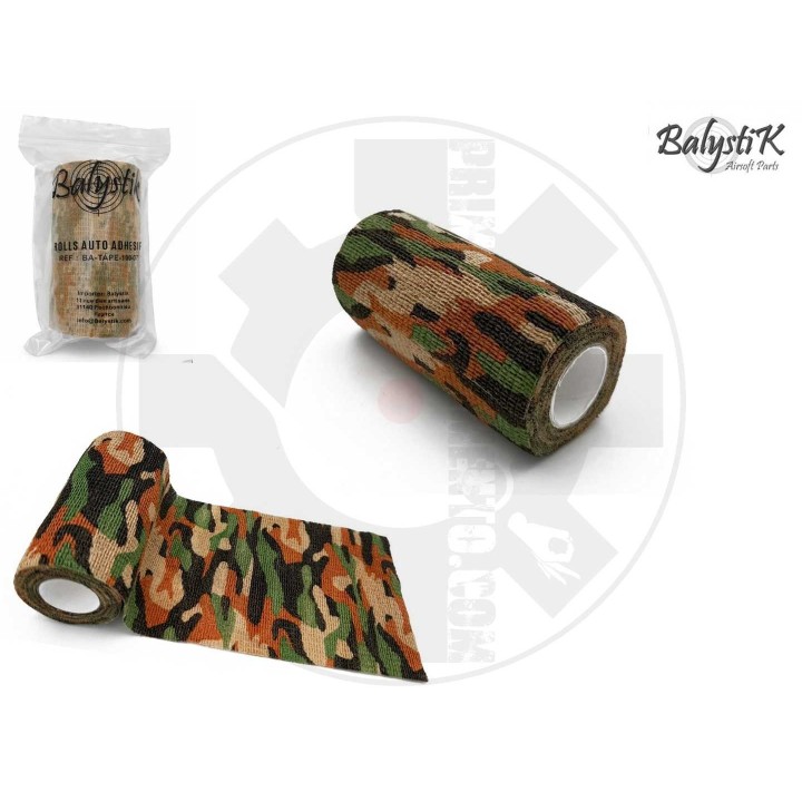 Self-adhesive camouflage tape 100 x 4500mm - Brown Desert
