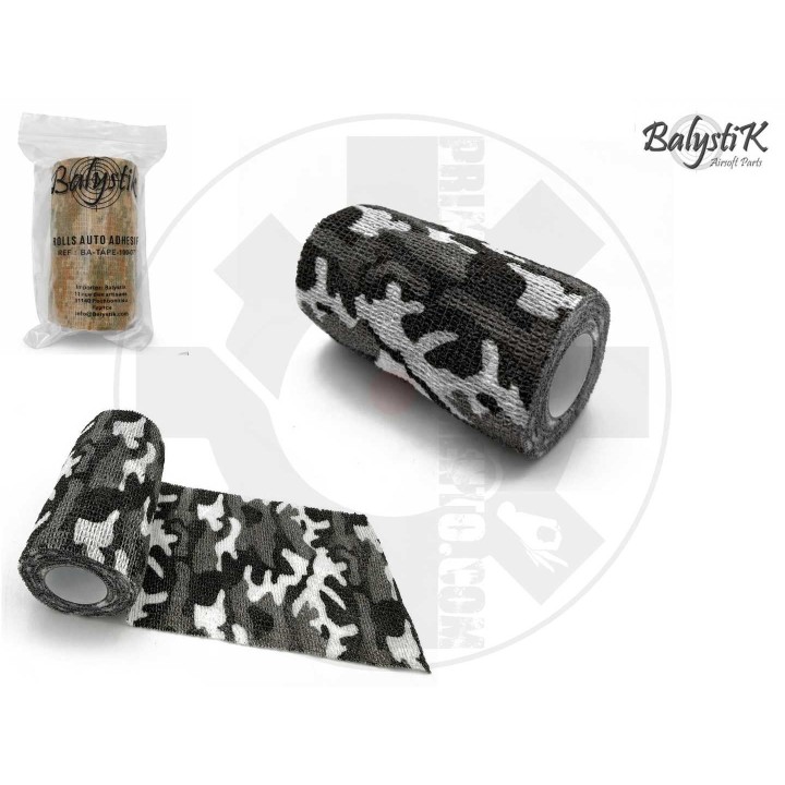 Self-adhesive camouflage tape 100 x 4500mm - Urban Camo