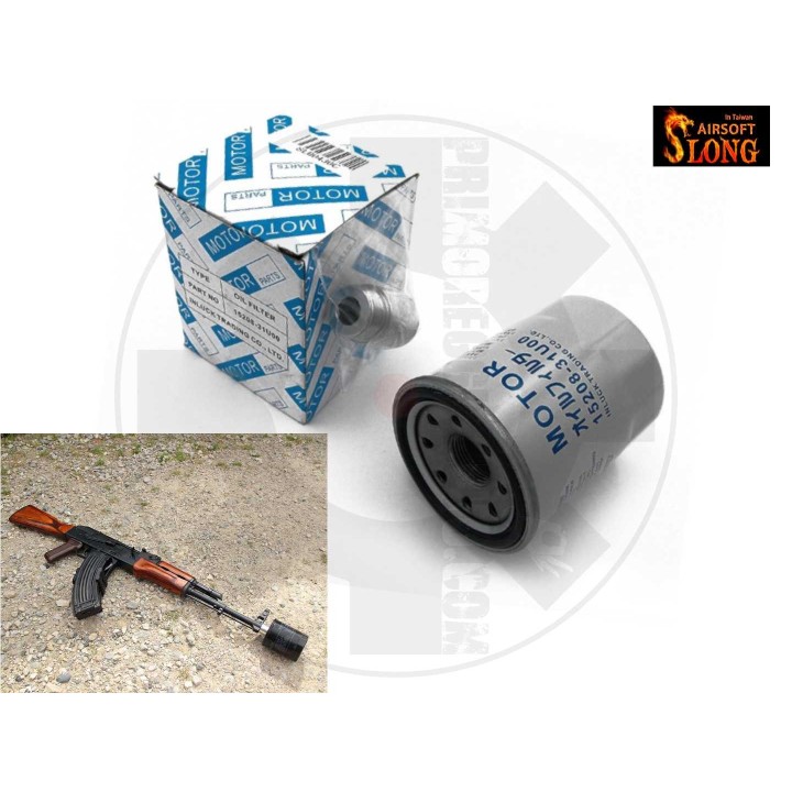Silencier oil filter style C - Gray