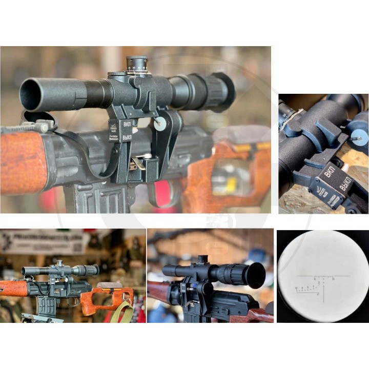 Ottica POSP / PSO 4x26 per SVD / AK